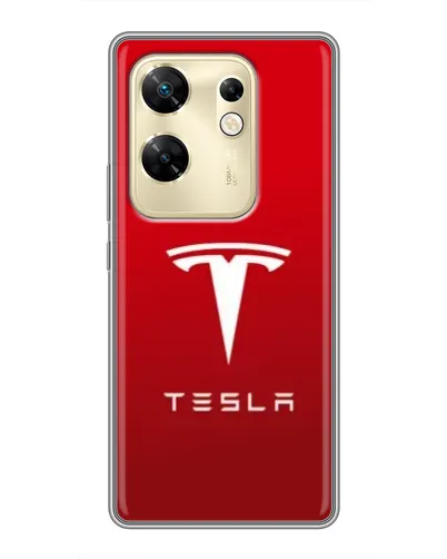 Чехол для Infinix Zero 30 с картинкой «Tesla Red Classic»