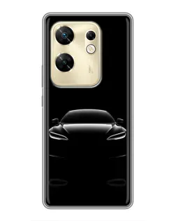 Чохол для Infinix Zero 30 з картинкою «Силует Tesla Night» Чохол для Infinix Zero 30 з картинкою «Силует Tesla Night»