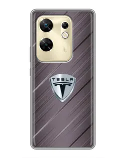 Чохол для Infinix Zero 30 з картинкою «Металева текстура Tesla» Чохол для Infinix Zero 30 з картинкою «Металева текстура Tesla»