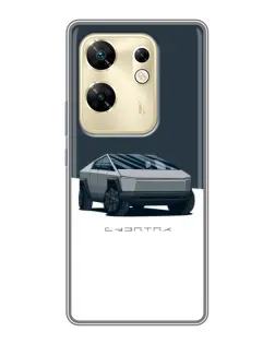 Чохол для Infinix Zero 30 з картинкою «Сріблястий Cybertruck Tesla» Чохол для Infinix Zero 30 з картинкою «Сріблястий Cybertruck Tesla»