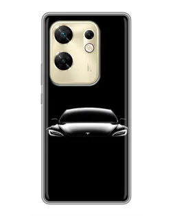 Чохол для Infinix Zero 30 з картинкою «Фари Tesla Night» Чохол для Infinix Zero 30 з картинкою «Фари Tesla Night»