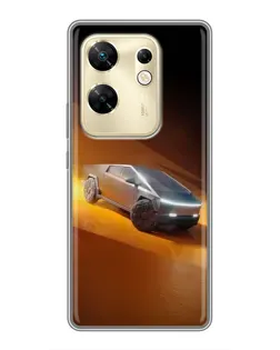 Чохол для Infinix Zero 30 з картинкою «Cybertruck у пустелі» Чохол для Infinix Zero 30 з картинкою «Cybertruck у пустелі»