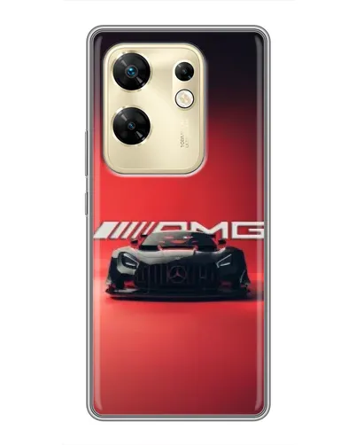 Чехол для Infinix Zero 30 с картинкой «Mercedes AMG — красная линия» Чехол для Infinix Zero 30 с картинкой «Mercedes AMG — красная линия»