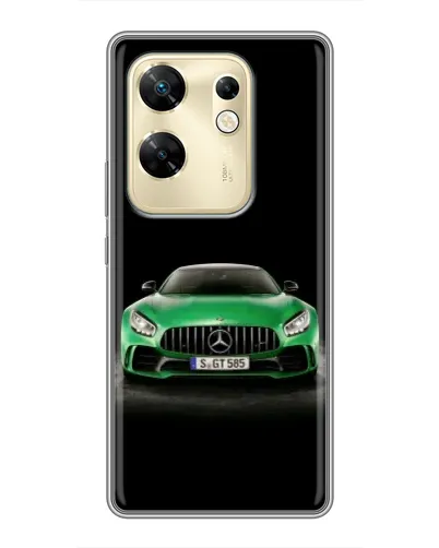 Чехол для Infinix Zero 30 с картинкой «Mercedes — неоновый лого» Чехол для Infinix Zero 30 с картинкой «Mercedes — неоновый лого»
