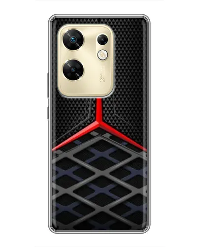 Чехол для Infinix Zero 30 с картинкой «Mercedes Carbon Grid» Чехол для Infinix Zero 30 с картинкой «Mercedes Carbon Grid»