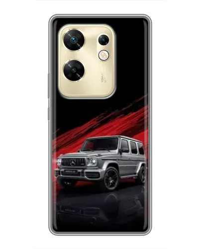 Чехол для Infinix Zero 30 с картинкой «Mercedes G-Class красный» Чехол для Infinix Zero 30 с картинкой «Mercedes G-Class красный»