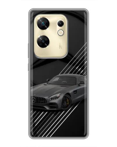 Чехол для Infinix Zero 30 с картинкой «Mercedes AMG — графика» Чехол для Infinix Zero 30 с картинкой «Mercedes AMG — графика»