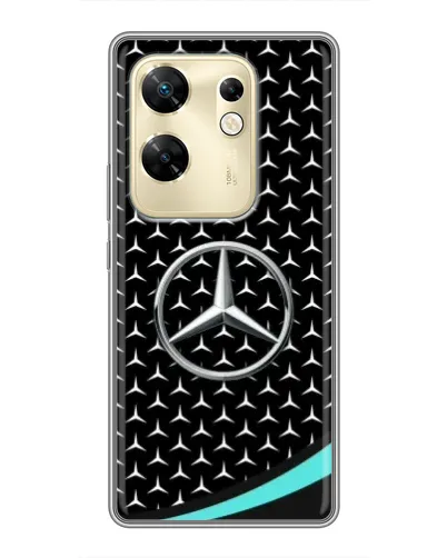 Чехол для Infinix Zero 30 с картинкой «Mercedes — бирюзовый акцент» Чехол для Infinix Zero 30 с картинкой «Mercedes — бирюзовый акцент»