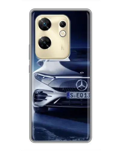 Чехол для Infinix Zero 30 с картинкой «Mercedes EQ — будущее» Чехол для Infinix Zero 30 с картинкой «Mercedes EQ — будущее»