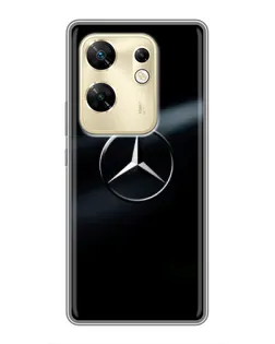 Чехол для Infinix Zero 30 с картинкой «Mercedes на металле» Чехол для Infinix Zero 30 с картинкой «Mercedes на металле»