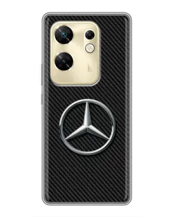 Чехол для Infinix Zero 30 с картинкой «Карбоновый Mercedes стиль» Чехол для Infinix Zero 30 с картинкой «Карбоновый Mercedes стиль»