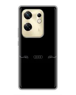 Чохол для Infinix Zero 30 з картинкою «Audi — світловий підпис» Чохол для Infinix Zero 30 з картинкою «Audi — світловий підпис»