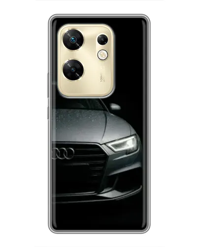 Чехол для Infinix Zero 30 с картинкой «Audi — детализация кузова» Чехол для Infinix Zero 30 с картинкой «Audi — детализация кузова»