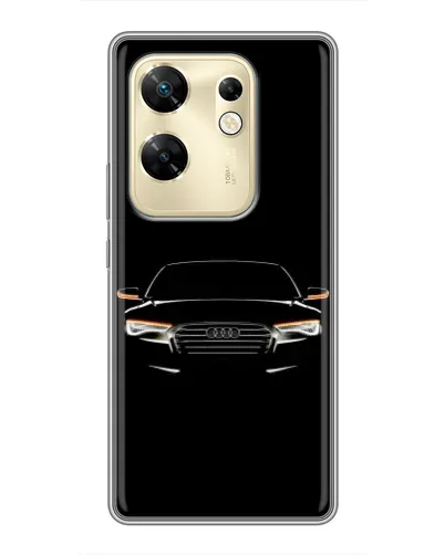Чехол для Infinix Zero 30 с картинкой «Audi — ночной контур» Чехол для Infinix Zero 30 с картинкой «Audi — ночной контур»