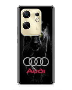 Чохол для Infinix Zero 30 з картинкою «Пантера та Audi» Чохол для Infinix Zero 30 з картинкою «Пантера та Audi»