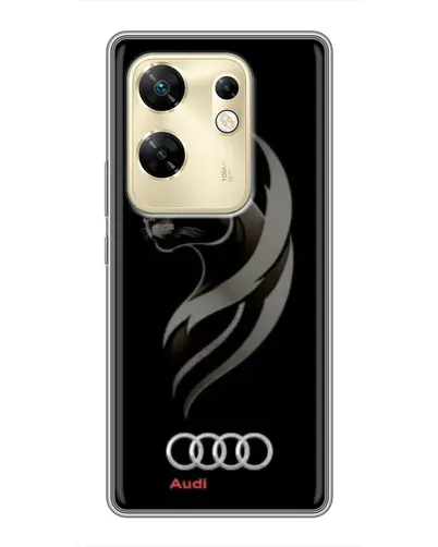 Чехол для Infinix Zero 30 с картинкой «Графика — пантера и Audi» Чехол для Infinix Zero 30 с картинкой «Графика — пантера и Audi»