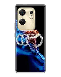 Чохол для Infinix Zero 30 з картинкою «Енергія лого Audi» Чохол для Infinix Zero 30 з картинкою «Енергія лого Audi»