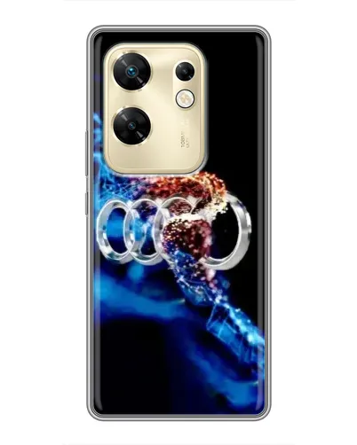 Чехол для Infinix Zero 30 с картинкой «Энергия лого Audi» Чехол для Infinix Zero 30 с картинкой «Энергия лого Audi»