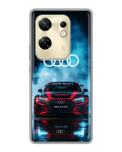 Чехол для Infinix Zero 30 с картинкой «Audi Sport — неон» Чехол для Infinix Zero 30 с картинкой «Audi Sport — неон»