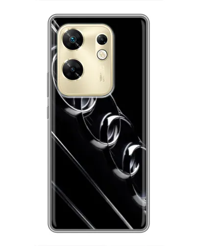 Чехол для Infinix Zero 30 с картинкой «Audi — абстрактные кольца» Чехол для Infinix Zero 30 с картинкой «Audi — абстрактные кольца»