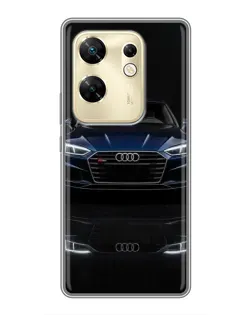 Чохол для Infinix Zero 30 з картинкою «Audi — нічне відображення» Чохол для Infinix Zero 30 з картинкою «Audi — нічне відображення»