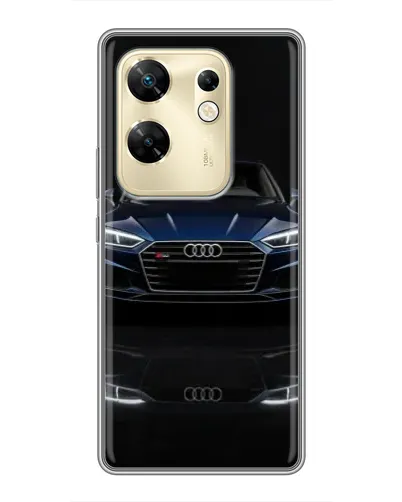 Чехол для Infinix Zero 30 с картинкой «Audi — ночное отражение» Чехол для Infinix Zero 30 с картинкой «Audi — ночное отражение»