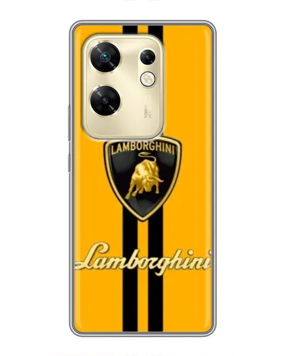 Чохол для Infinix Zero 30 з картинкою «Lamborghini Stripe жовтий» Чохол для Infinix Zero 30 з картинкою «Lamborghini Stripe жовтий»