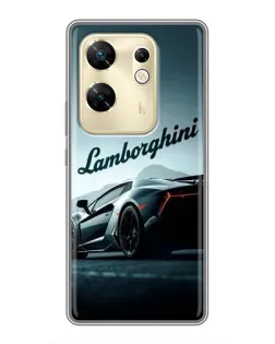 Чохол для Infinix Zero 30 з картинкою «Класичний Lamborghini надпис»