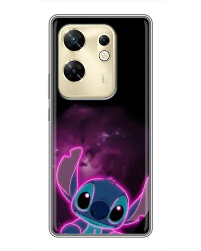 Чехол для Infinix Zero 30 с картинкой «Неоновый Stitch»