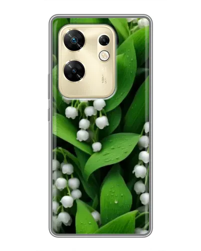 Чохол для Infinix Zero 30 з картинкою «Конвалії в зелені» Чохол для Infinix Zero 30 з картинкою «Конвалії в зелені»