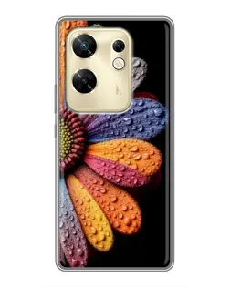 Чохол для Infinix Zero 30 з картинкою «Райдужна квітка» Чохол для Infinix Zero 30 з картинкою «Райдужна квітка»