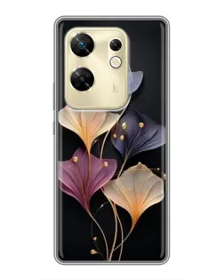 Чохол для Infinix Zero 30 з картинкою «Лілові квіти грації» Чохол для Infinix Zero 30 з картинкою «Лілові квіти грації»