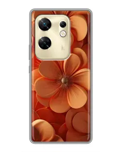 Чохол для Infinix Zero 30 з картинкою «Помаранчева макро квітка» Чохол для Infinix Zero 30 з картинкою «Помаранчева макро квітка»