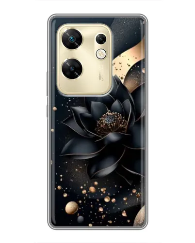Чохол для Infinix Zero 30 з картинкою «Чорний лотос» Чохол для Infinix Zero 30 з картинкою «Чорний лотос»