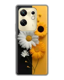 Чохол для Infinix Zero 30 з картинкою «Соняшник та ромашка» Чохол для Infinix Zero 30 з картинкою «Соняшник та ромашка»
