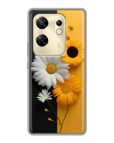 Чохол для Infinix Zero 30 з картинкою «Соняшник та ромашка» Чохол для Infinix Zero 30 з картинкою «Соняшник та ромашка»