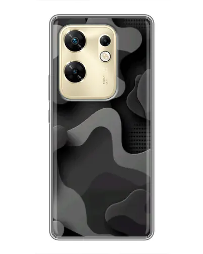 Чохол для Infinix Zero 30 з картинкою «Темний абстрактний камуфляж» Чохол для Infinix Zero 30 з картинкою «Темний абстрактний камуфляж»
