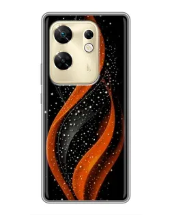 Чохол для Infinix Zero 30 з картинкою «Вогняна зоряна хвиля»