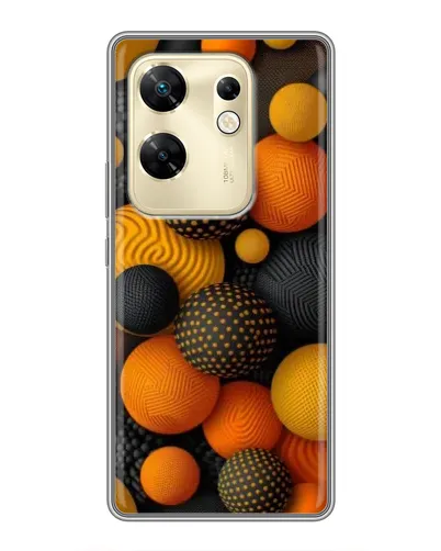 Чохол для Infinix Zero 30 з картинкою «Об'ємні помаранчеві сфери» Чохол для Infinix Zero 30 з картинкою «Об'ємні помаранчеві сфери»