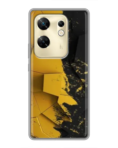 Чохол для Infinix Zero 30 з картинкою «Золоті уламки геометрії» Чохол для Infinix Zero 30 з картинкою «Золоті уламки геометрії»