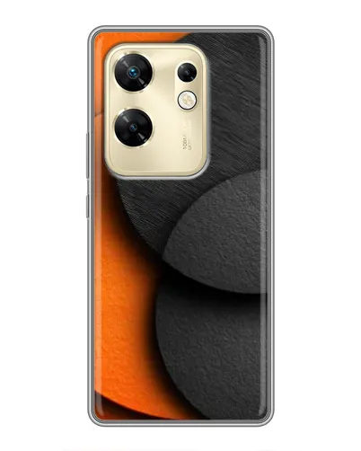 Чохол для Infinix Zero 30 з картинкою «Геометрія помаранчевих кіл» Чохол для Infinix Zero 30 з картинкою «Геометрія помаранчевих кіл»