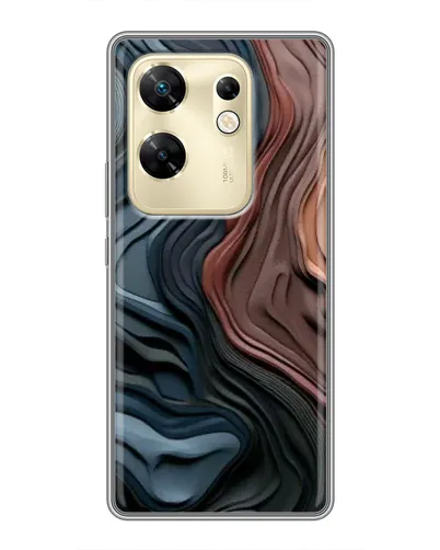 Чохол для Infinix Zero 30 з картинкою «Кольорові хвилі каньйону» Чохол для Infinix Zero 30 з картинкою «Кольорові хвилі каньйону»