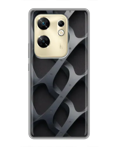 Чохол для Infinix Zero 30 з картинкою «Об'ємне сіре плетіння» Чохол для Infinix Zero 30 з картинкою «Об'ємне сіре плетіння»
