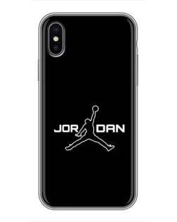 Чохол для iPhone X з картинкою «Nike Pink Swirl»