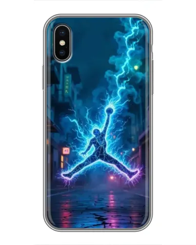Чехол для iPhone X с картинкой «Jordan Gold Jumpman» Чехол для iPhone X с картинкой «Jordan Gold Jumpman»