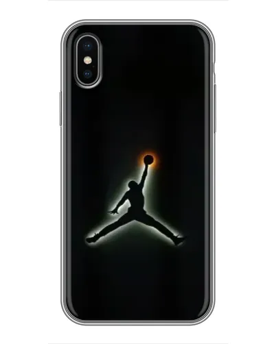 Чехол для iPhone X с картинкой «Jordan Gradient Logo» Чехол для iPhone X с картинкой «Jordan Gradient Logo»