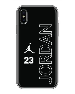 Чехол для iPhone X с картинкой «Jordan Vertical»