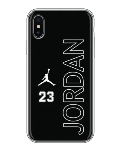 Чехол для iPhone X с картинкой «Jordan Vertical» Чехол для iPhone X с картинкой «Jordan Vertical»