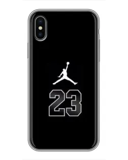 Чехол для iPhone X с картинкой «Jordan Flight 23»
