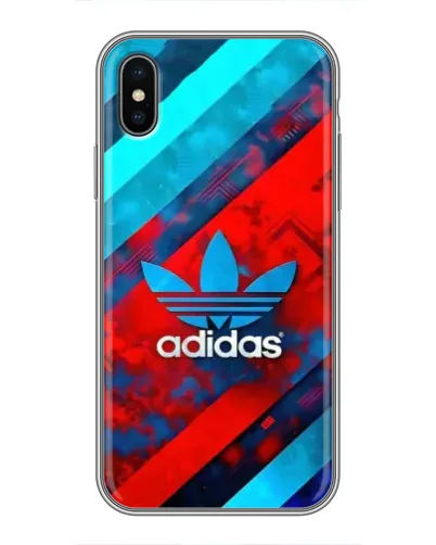 Чехол для iPhone X с картинкой «Абстракция Adidas» Чехол для iPhone X с картинкой «Абстракция Adidas»